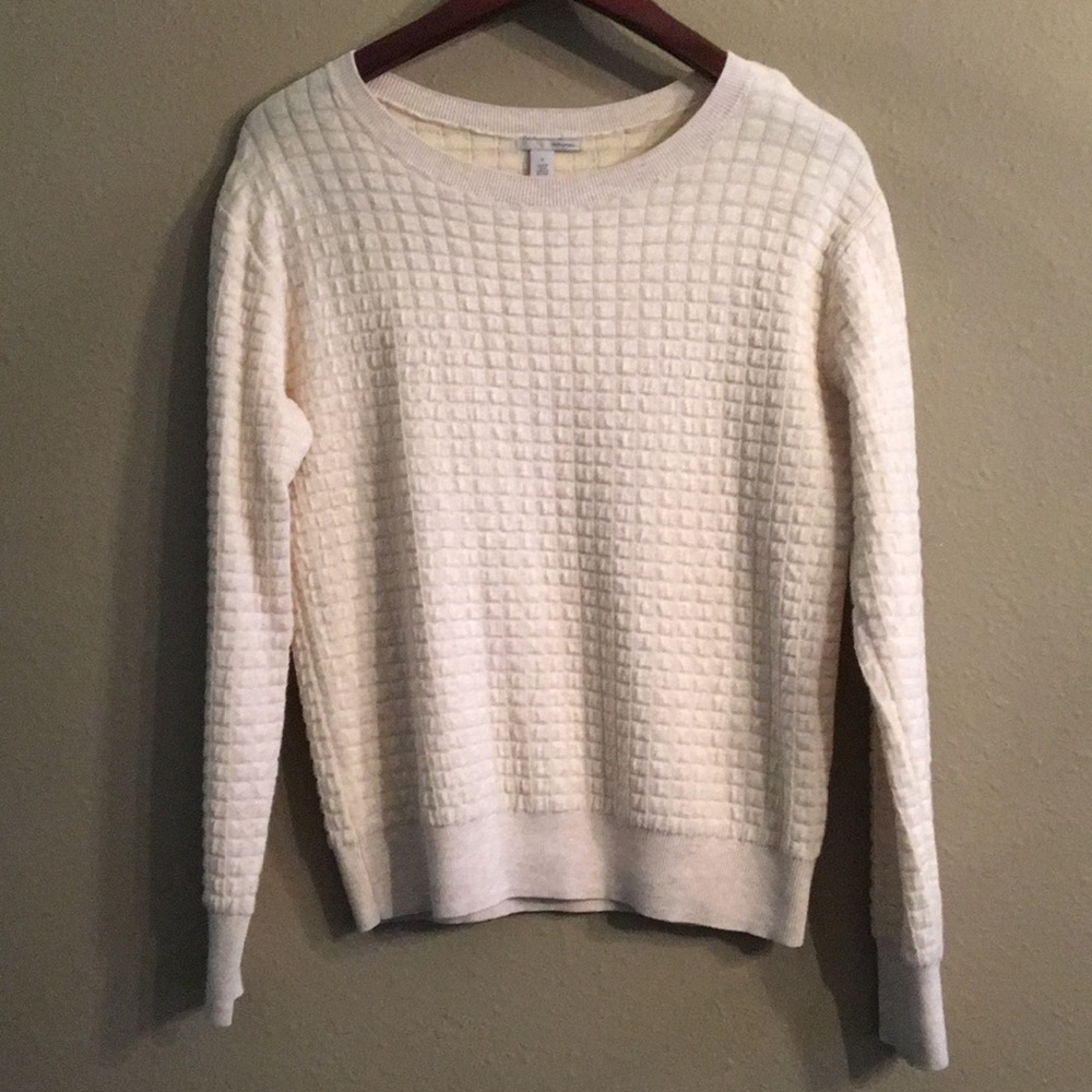 Halogen Patterned Lightweight Sweater